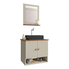 Gabinete Banheiro Deli Cuba Torino Prt Torn Valv Click Inox