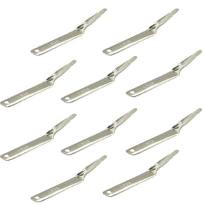 Kit 10 Extratores de Grampos Espátula Zincado - Cavia