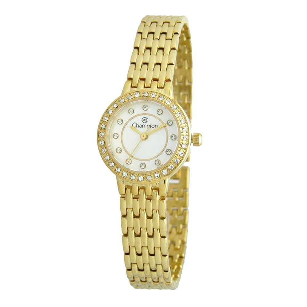 Relógio Champion Feminino Ref: Cf24608h Fashion Dourado
