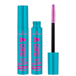 Kit Essence I Love Extreme Crazy Volume Waterproof - Máscara para Cílios (2 Unidades)