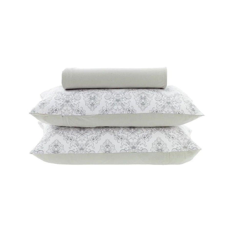 Jogo De Lençol Malha Sofee 100% Algodão Fio Penteado Queen