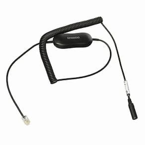Adaptador Rj9 3,5Mm Gn1200 Para Evolve Jack 88011-100 Jabra