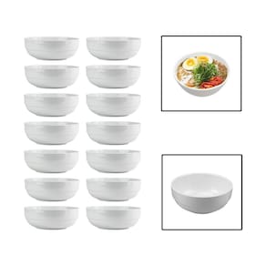 Kit 14 Tigelas Bowl 1150Ml Melamina Cumbuca Sopa Salada