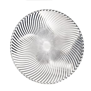 Prato Raso 31,8X2,5Cm Vidro Nauti
