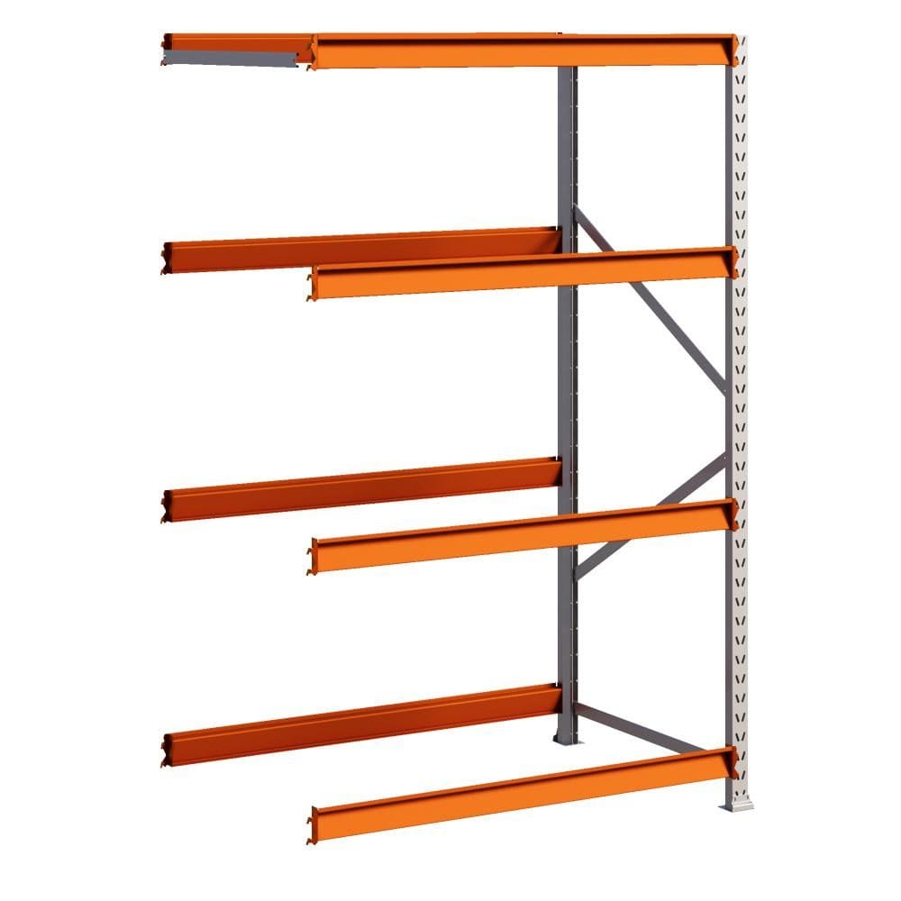 Porta Pallet 1000kg 1 Continuação 200x120x60 4 Níveis Sem Bandeja MPP250 Amapá