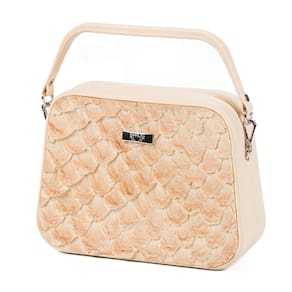 Bolsa De Ombro Mão Feminina Shrug Bag Lina Pirarucu 100.06