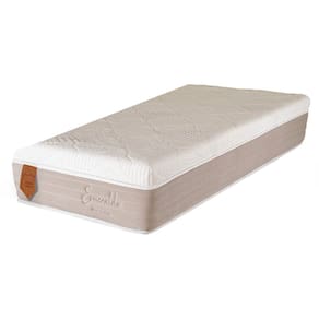 Colchão Solteiro King 96X203X32 Esmeralda Prorelax Molas Ensacadas Pillow In Turn Free - Bege