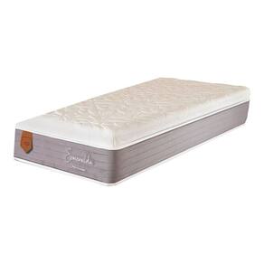 Colchão Solteiro 78X188X32 Esmeralda Prorelax Molas Ensacadas Pillow In Turn Free - Cinza