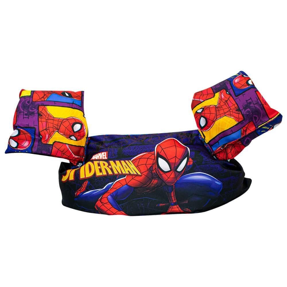 Boia Homem-Aranha Infantil Colete Salva-Vidas 25kg para Piscina - Etitoys