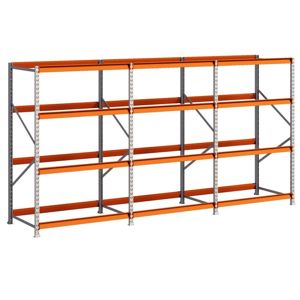 Porta Pallet 3000kg 1 Inicial 2 Continuações 200x120x60 4 Níveis Sem Bandeja MPP250 Amapá