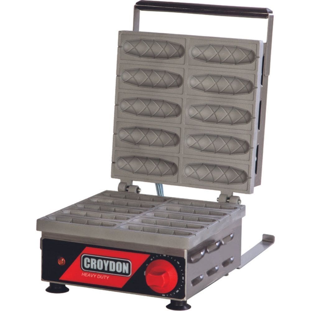 Máquina de Crepe 10 Cavidades CRPP Inox Croydon 110v
