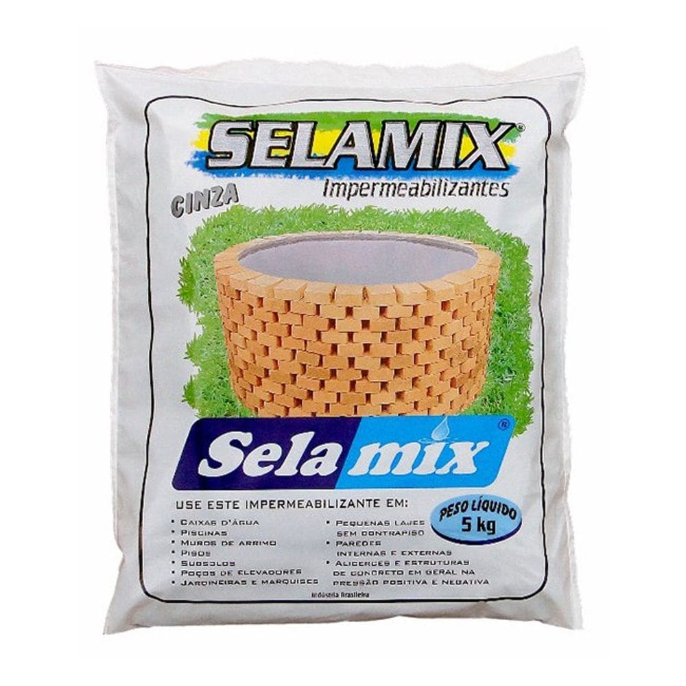 Selamix  Impermeabilizante Cinza