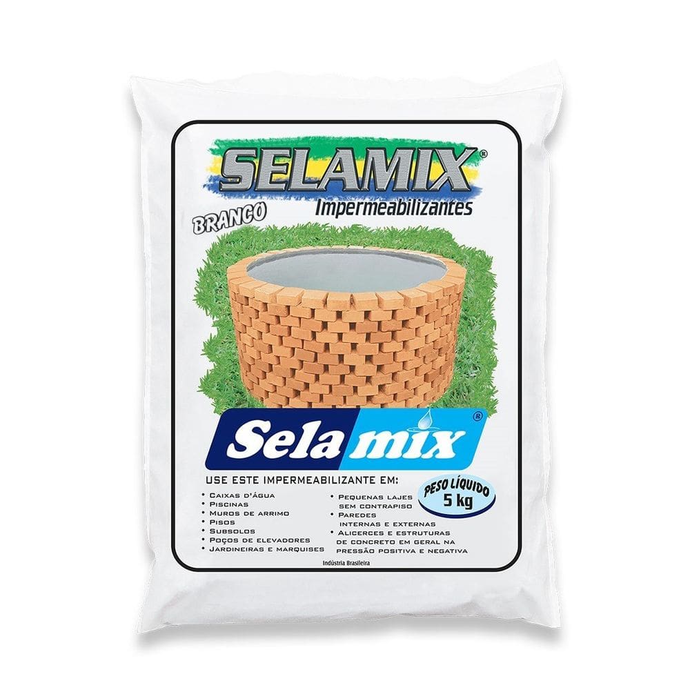 Selamix  Impermeabilizante Branco