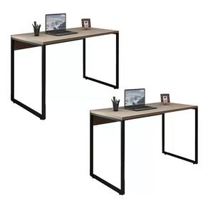 Kit 2 Mesas de Escritório Office Industrial 120 - PR Móveis