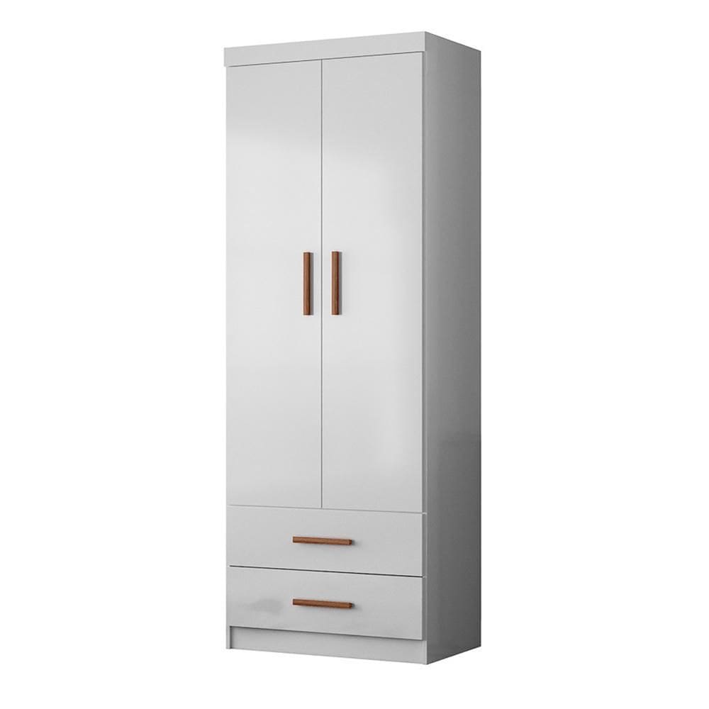 Guarda Roupa Infantil Ônix 2 Portas e 2 Gavetas Flex - Peternella Móveis