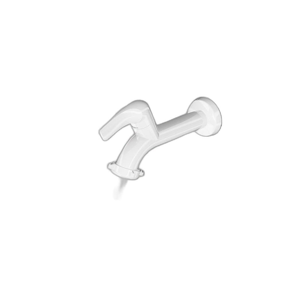 Torneira F61/1130 Fitt Branca Tanque Jardim Com Bico União