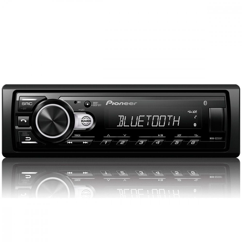 Auto radio pioneer deh x500br c usb bluetooth 210 mil cores