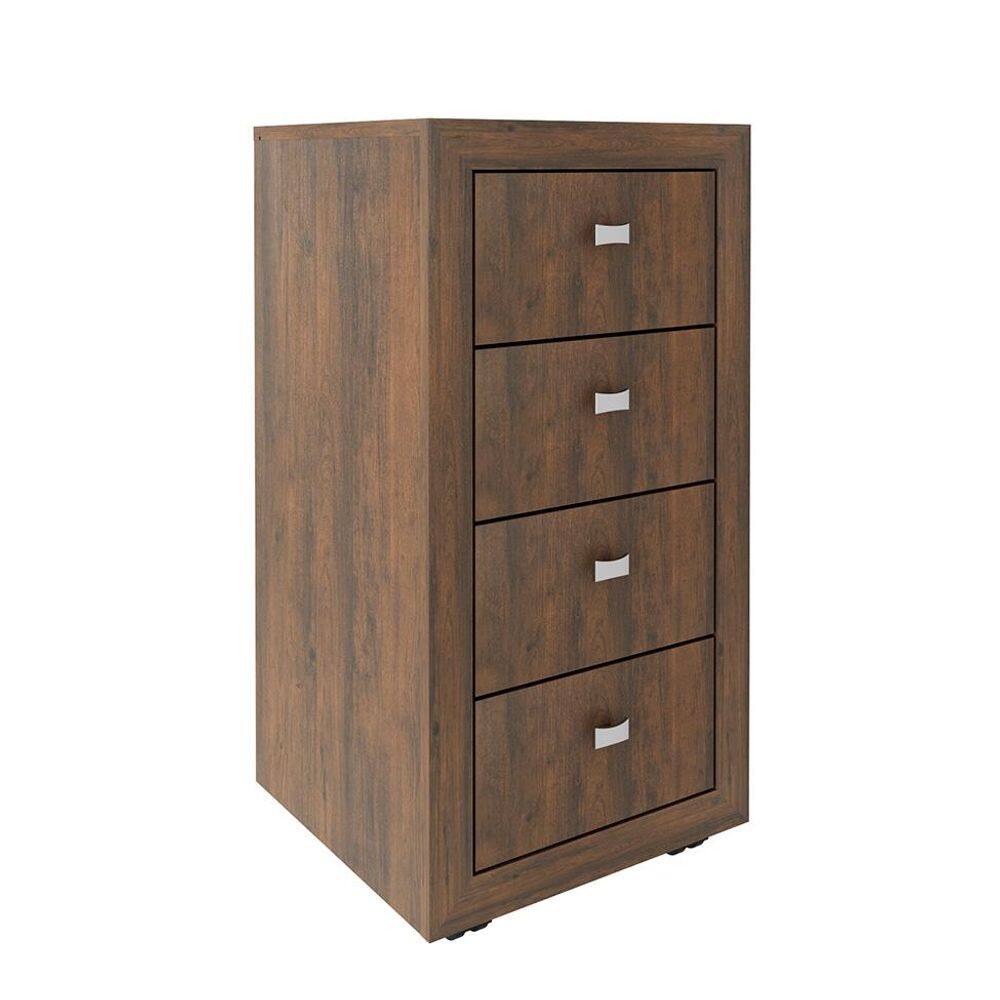 Gaveteiro Dylan 4 GV Rústico