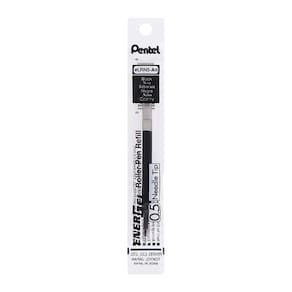 Refil p/ Caneta em Gel Energel 0.7mm Ponta Fina Azul e Preta - Pentel