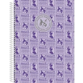 Caderno Univ. 80 Folhas Rebecca Bonbon Capa 3 - Animativa