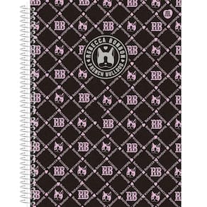 Caderno Univ. 10Mat 160Fls Rebecca Bonbon Capa 1 - Animativa