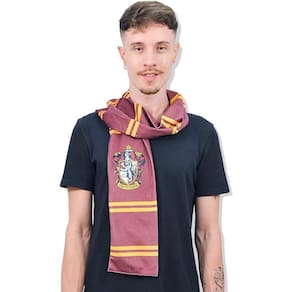 Cachecol Grifinoria Harry Potter Com Lata Decorativa