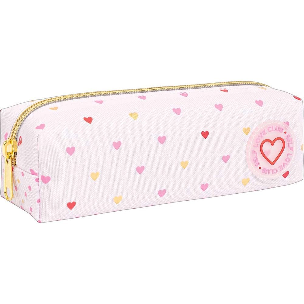 Estojo Médio Académie Coração Metalizado 8992