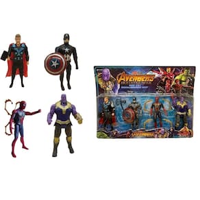 Cartela Avengers Bonecos Vingadores Articulados