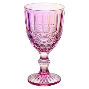Taça de Vidro Rosa Furta-Cor Lace 330ml 1 peça - Haus Concept Brinox