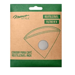 Coador de Café Reutilizável em Aço Inox - Mimo Style