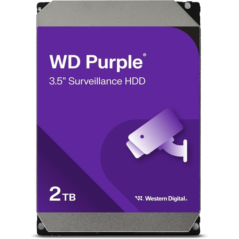 Disco rígido interno Western Digital WD Purple 2TB