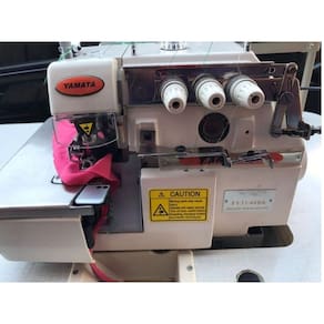 Máquina de Costura Industrial Overlock c/ Embutidor