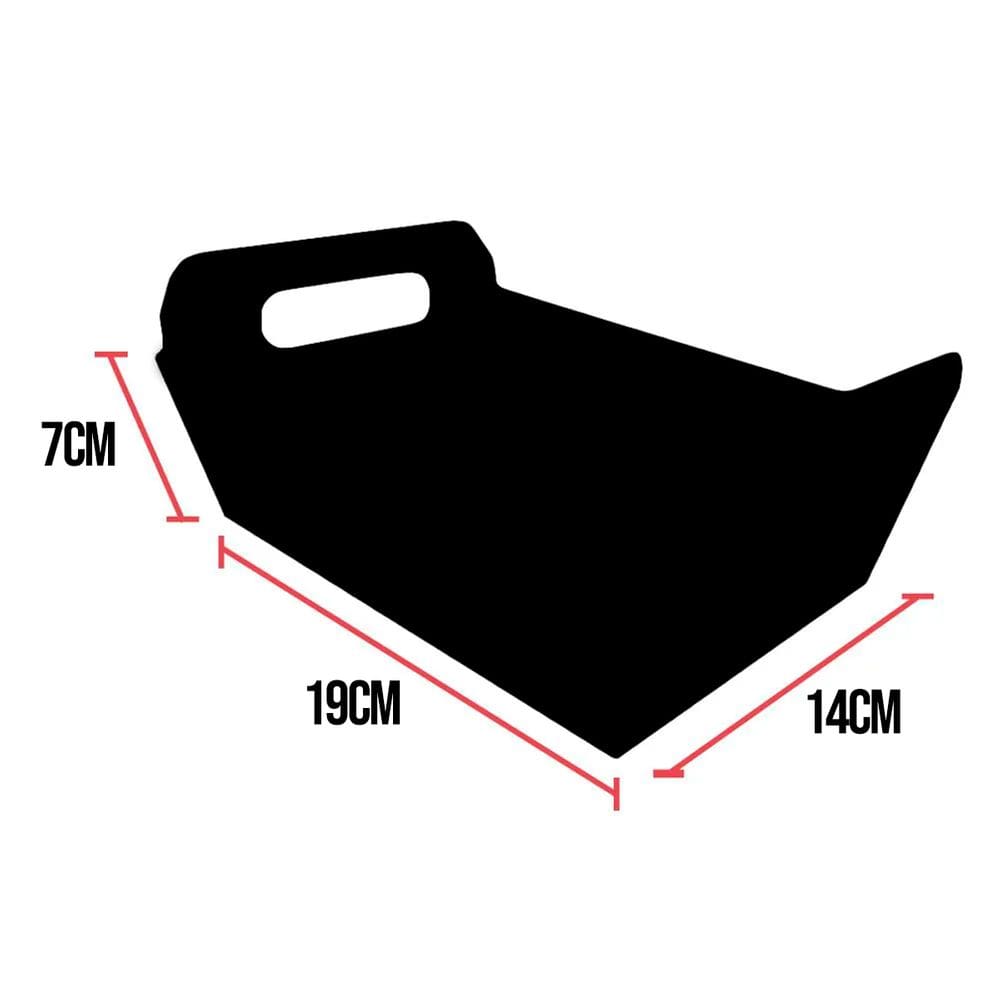 Cesta Decorativa de Papel Cartão Marrom