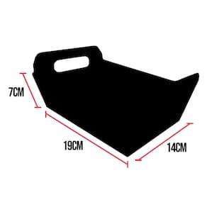 Cesta Decorativa de Papel Cartão Marrom