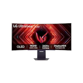 Monitor Gamer LG UltraGear OLED Curvo – Tela OLED 45”, QHD, HDR400 Trueblack, 240Hz, 0,03ms (GtG), NVIDIA G-SYNC