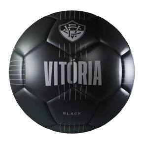 Bola Futebol Ec Vitória Oficial N5 Jogo Treino Campo - Preto