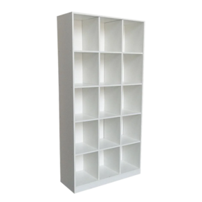 Estante Colmeia Multiuso 15 Nichos Prateleira Expositor Livreiro Organizador - Klithovit Decor