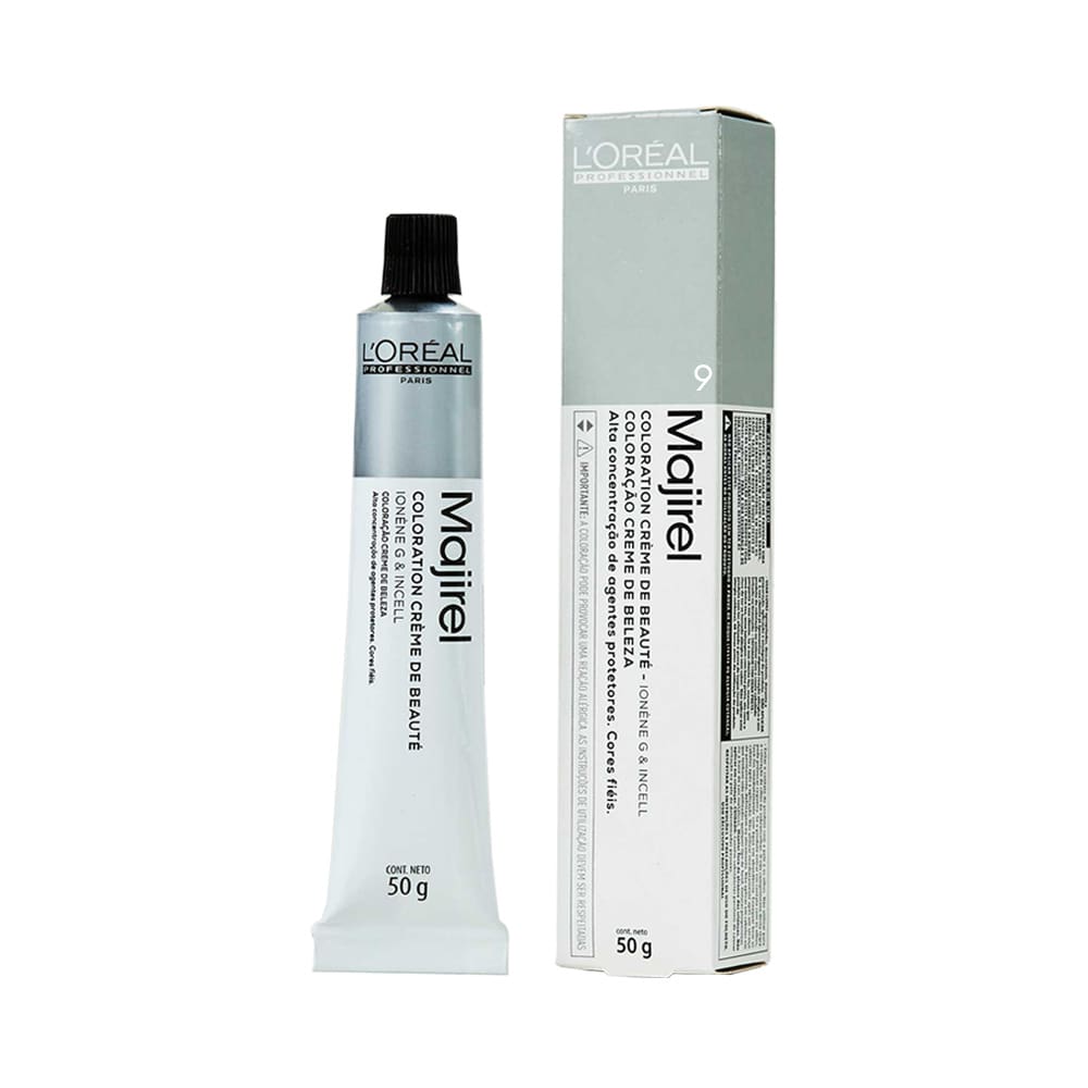 L`Oréal Professionnel Majirel 9 Louro Muito Claro - Coloração 50g