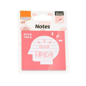 Bloco de Notas 2 em 1 Smart Notes Frame Good Idea / Important Notes 30 Folhas 75mm x 75mm - BRW