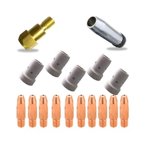Kit Mig Binzel 36Kd Bocal Porta Bico Difusor e Bico de Contato