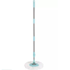 Kit Rodo e refil avulso para esfregão Mop giratório 360 MOR