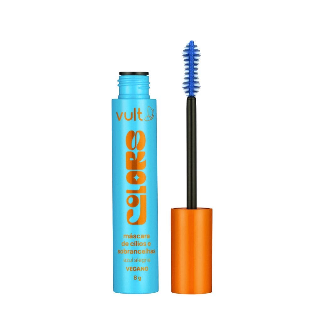 Vult Colors Azul Alegria - Máscara para Cílios 8g
