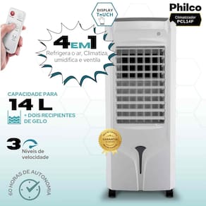 Climatizador 4 Em 1 | Display Touch | Controle | Função Timer – Philco