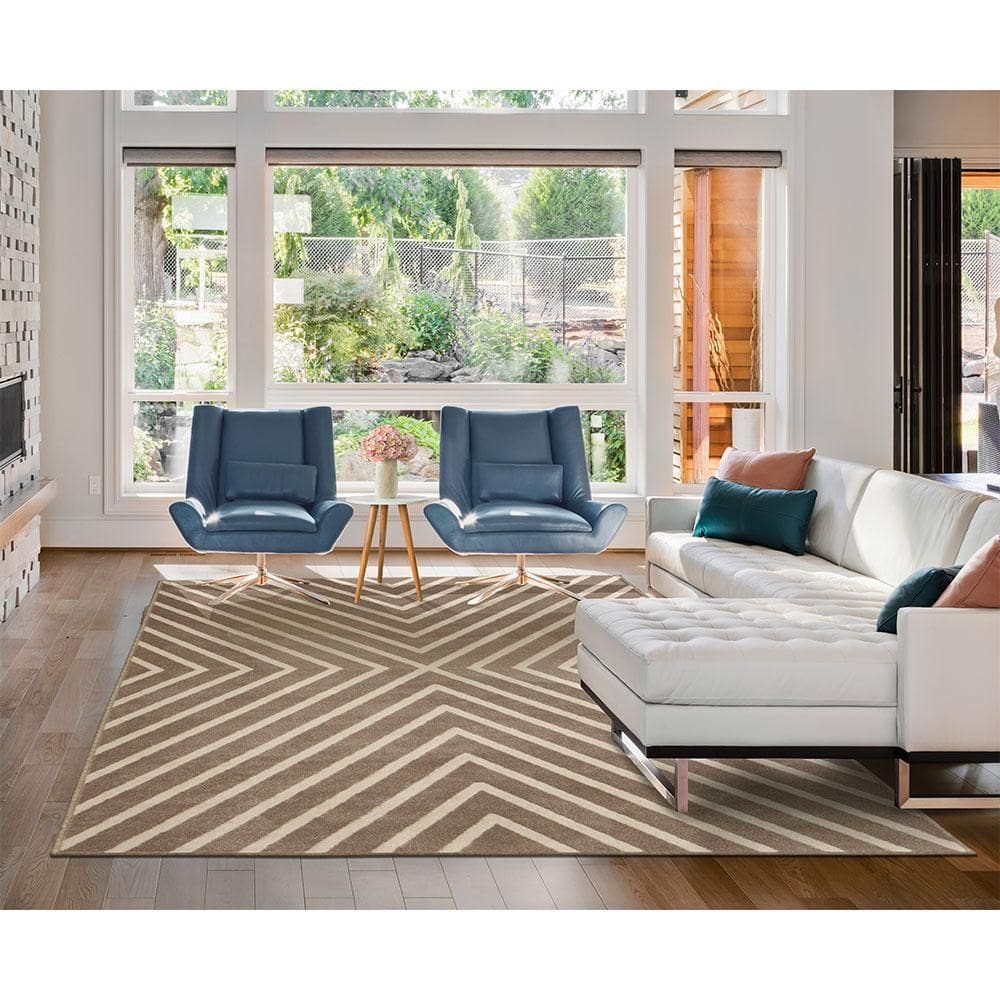 Tapete Para Sala Lyre Natural 1,00x1,50 São Carlos