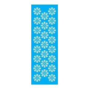 Stencil Tamako Floco Neve - 10X30Cm - Ref 7997