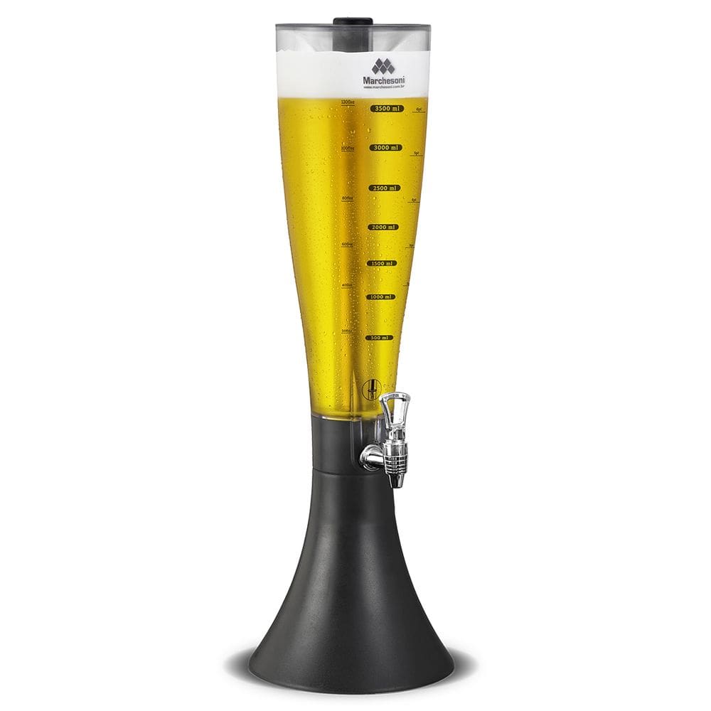 Torre de Chopp cerveja Marcbeer Marchesoni 3,5 litros