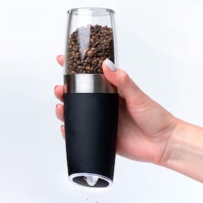 Moedor Elétrico Portátil Moer Grãos Café Sal E Pimenta