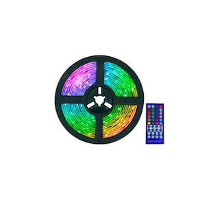 Fita Led Rgb 5050 60Leds Ip65 12V 5 Metros Com Controle - Aaa Top