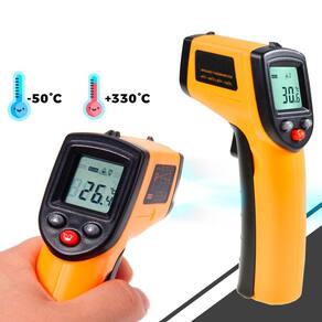 Medidor Temperatura Infravermelho Corporal E Culinário Alta