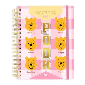 Caderno Universitário Smart Pooh 80 folhas 10 divisórias - 4496 - Dac